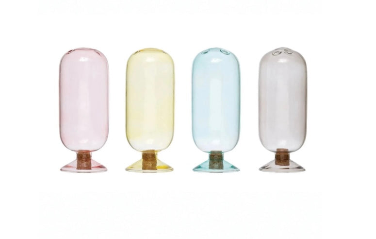 Glass Cloche Match Holder
